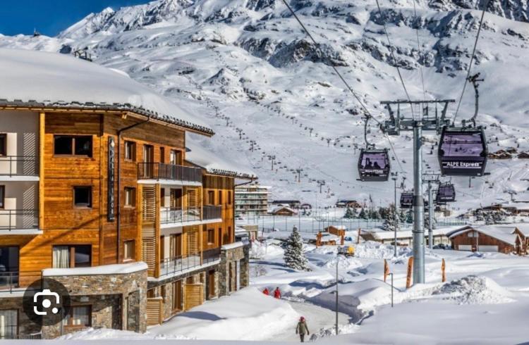 Sunny Studio 25 M2 Mountain View Balcony In Alpe D Huez District Eclose Alpe d'Huez Exterior photo